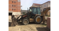 Bagr CAT 428, lžíce 40,60 svahovací 100
